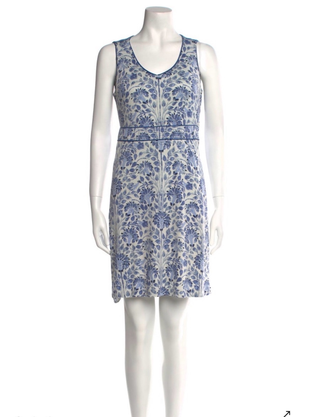 Tory Burch Floral Silk Jersey Dress (M)